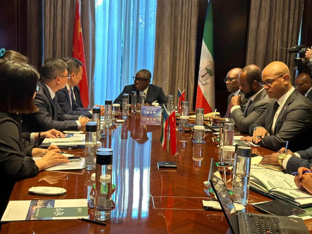 赤道几内亚共和国访华代表与DG视讯股份深入探讨产业协同发展