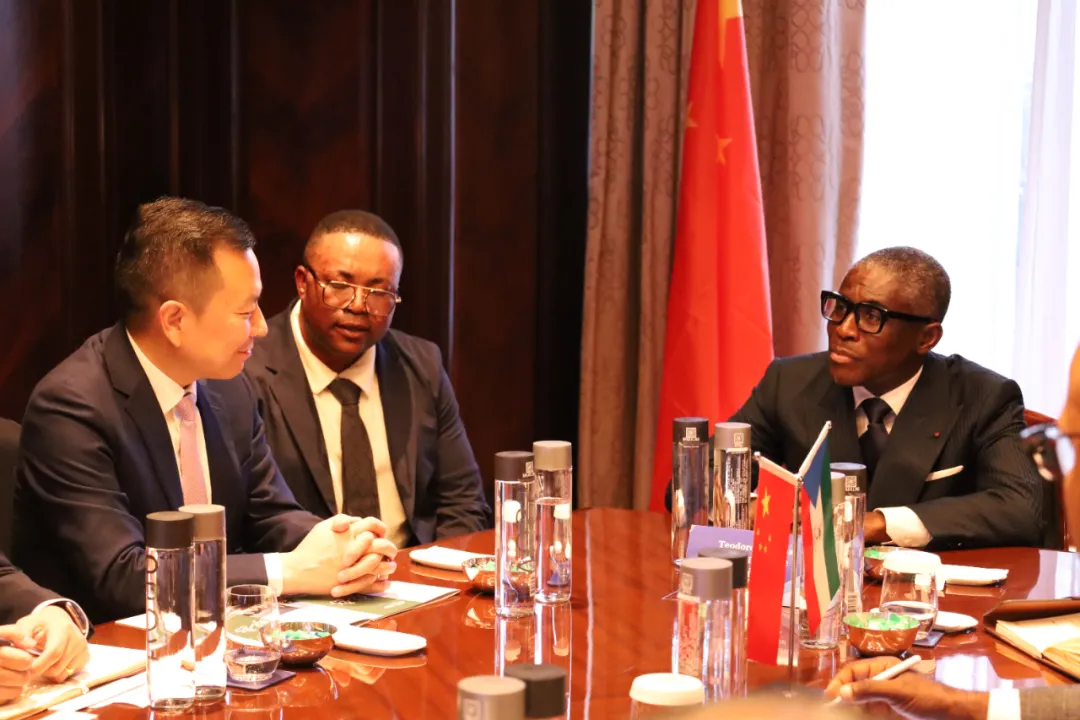 赤道几内亚共和国访华代表与DG视讯股份深入探讨产业协同发展